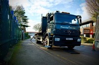 Mercedes-Benz Axor 2528 2008 26 ton hook loader crane lorry Manaul 