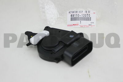 6911012070 Genuine Toyota ACTUATOR ASSY, FRONT DOOR LOCK, RH