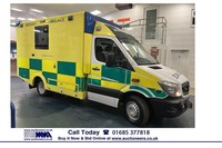 2015 Mercedes-Benz SPRINTER 519 CDI 519 3.0CDI 190PS AUTO AMBULANCE / CAMPER NA 