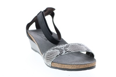 

Naot Pixie 5016-NPR Женские черные сандалии с кожаным ремешком Обувь 7, Черный, Naot Pixie