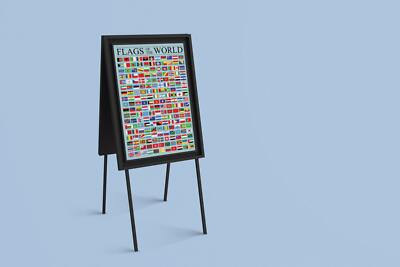 Flags of the World Classroom Reference Chart National Poster Poster 12x18