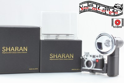 [Unused] Megahouse SHARAN Leica III f film Mini Classic Camera w/ M Strobo JAPAN