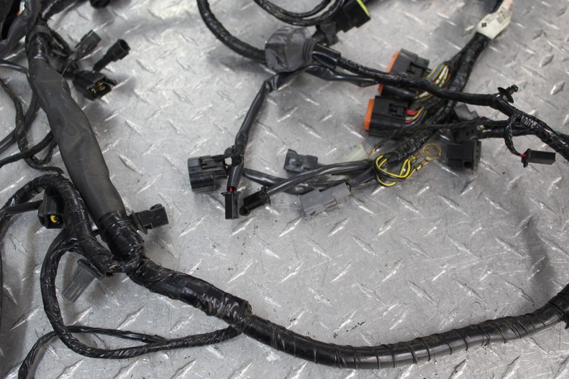 2008 KAWASAKI VERSYS 650 KLE650A MAIN ENGINE WIRING HARNESS MOTOR WIRE
