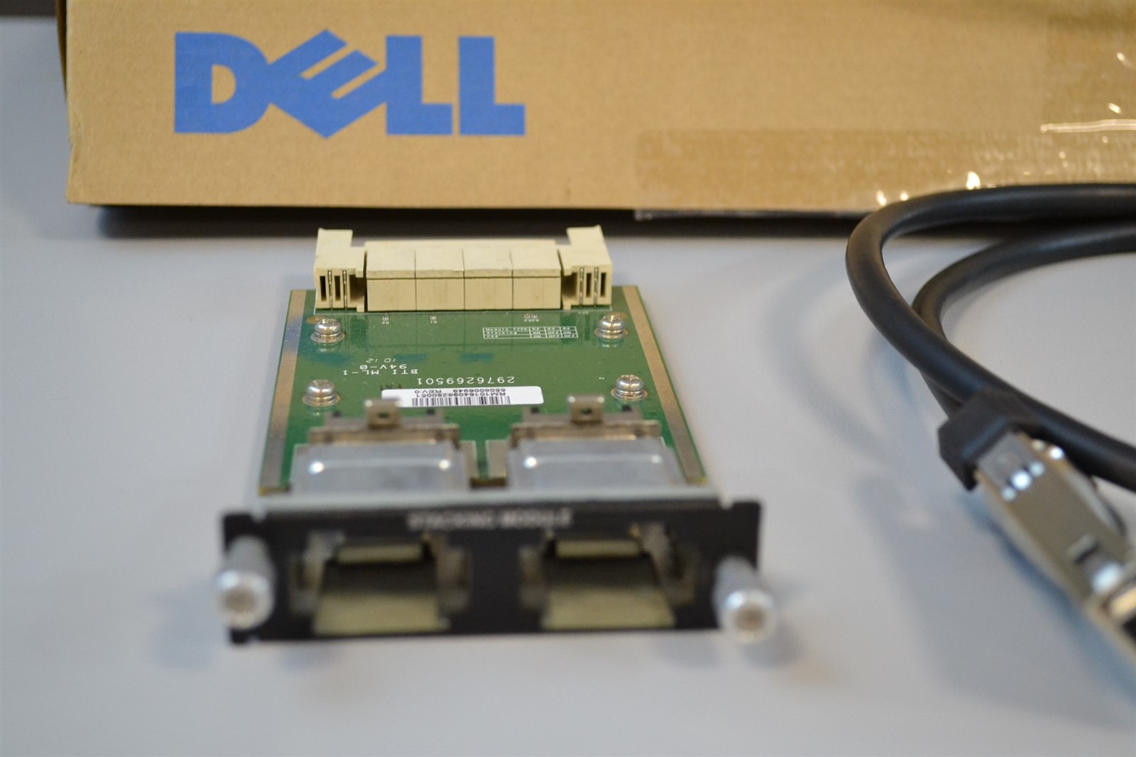 Dell PowerConnect YY741 With Stacking Cable Kit 10Gb Module 6224 6248P NEW 6248