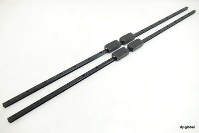 THK Used SHS15V2UUF+980LF LM Guide Linear Bearing Low Noise Motion 2Rail 4Block