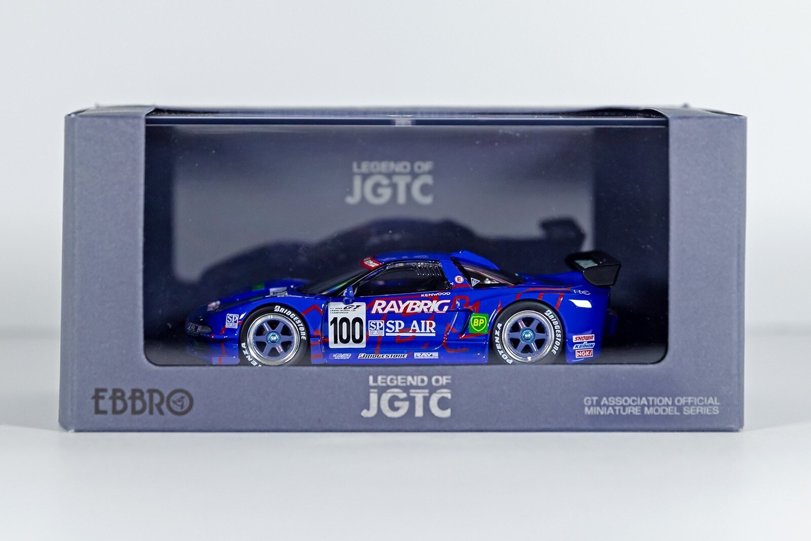 EBBRO 44271 1:43 SCALE RAYBRIG HONDA NSX JGTC 1997 DEBUT #100 DIE CAST MODEL CAR EBBRO 44271 1:43 SCALE RAYBRIG HONDA NSX JGTC 1997 DEBUT #100 DIE CAST MODEL CAR
