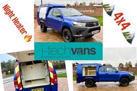 2018 Toyota Hilux Active Extra Cab Pick Up 2.4 D-4D 4x4 ***Workshop / Utility Tr