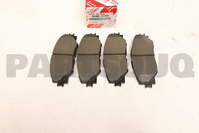 ことは　6/15 FOR TOYOTA DAIHATSU FRONT DISC BRAKE PADS KIT NEW 04465