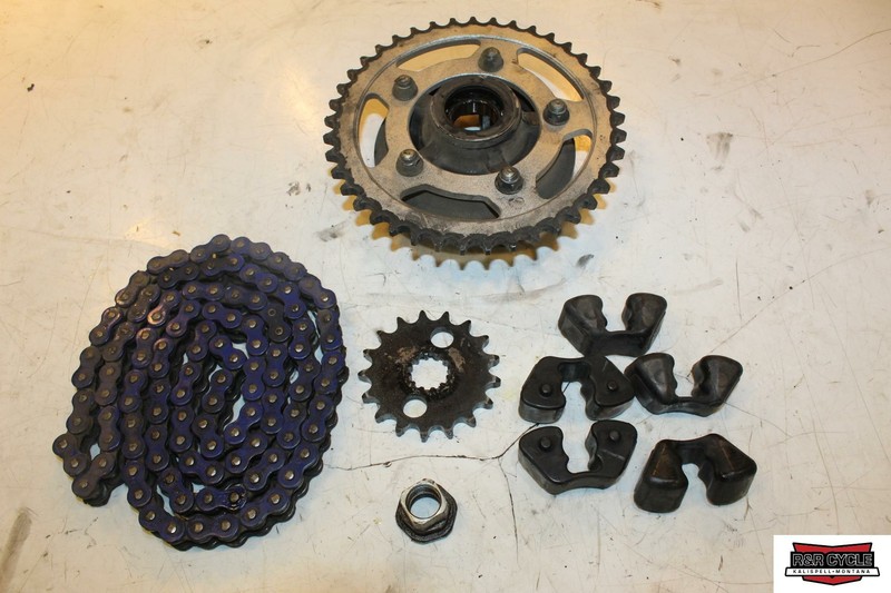 ほよよ② 2007 Kawasaki Ninja ZX1400 Rear Sprocket With Hub And Chain