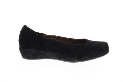 Earthies Suede Tolo Flat TOLO-SUEDE-BLK Женские черные широкие балетки на плоской подошве 6