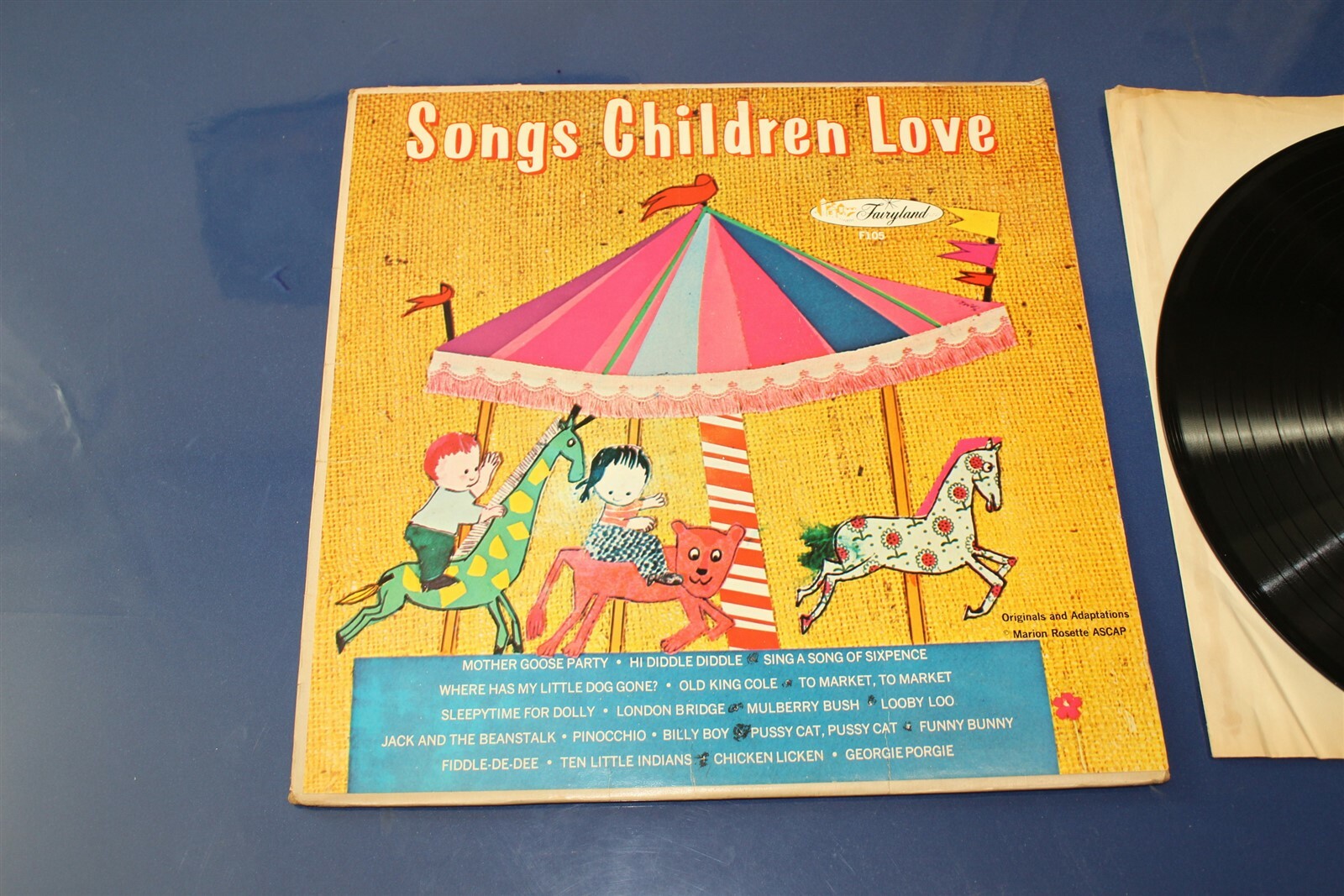 Various Songs Children Love F105 Vinyl LP, Album | eBay