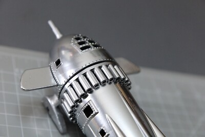 Flash Gordon Spaceship Rocket Display Model 9in. (CHROME)