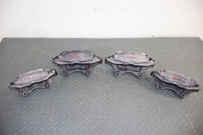 10-15 Chevrolet Camaro SS 6.2L Front & Rear Set of Brembo Brake Calipers (Black)
