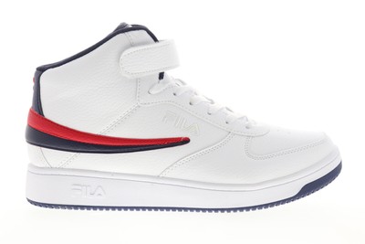 Fila A-High 1CM00540-125 Мужские белые синтетические кроссовки для образа жизни