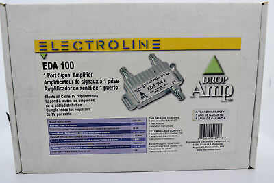 ELECTROLINE  EDA 100  Signal Amplifier  +15db  NEW