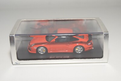 A42 1:43 SPARK S0704 PORSCHE RUF RT12 2005 RED BOXED SUPER RARE