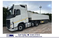 2017 - 17 - VOLVO FH 6X2 44TON TRACTOR UNIT & PANELTEX WALKING FLOOR TRAILER
