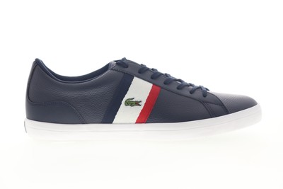 

Lacoste Lerond 119 3 CMA Мужские синие кожаные кроссовки для жизни 9, Синий, Lacoste Lerond 119 3 CMA