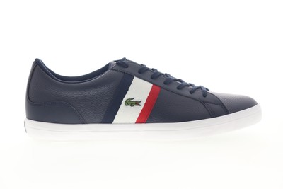 Lacoste Lerond 119 3 CMA Мужские синие кожаные кроссовки для жизни 9