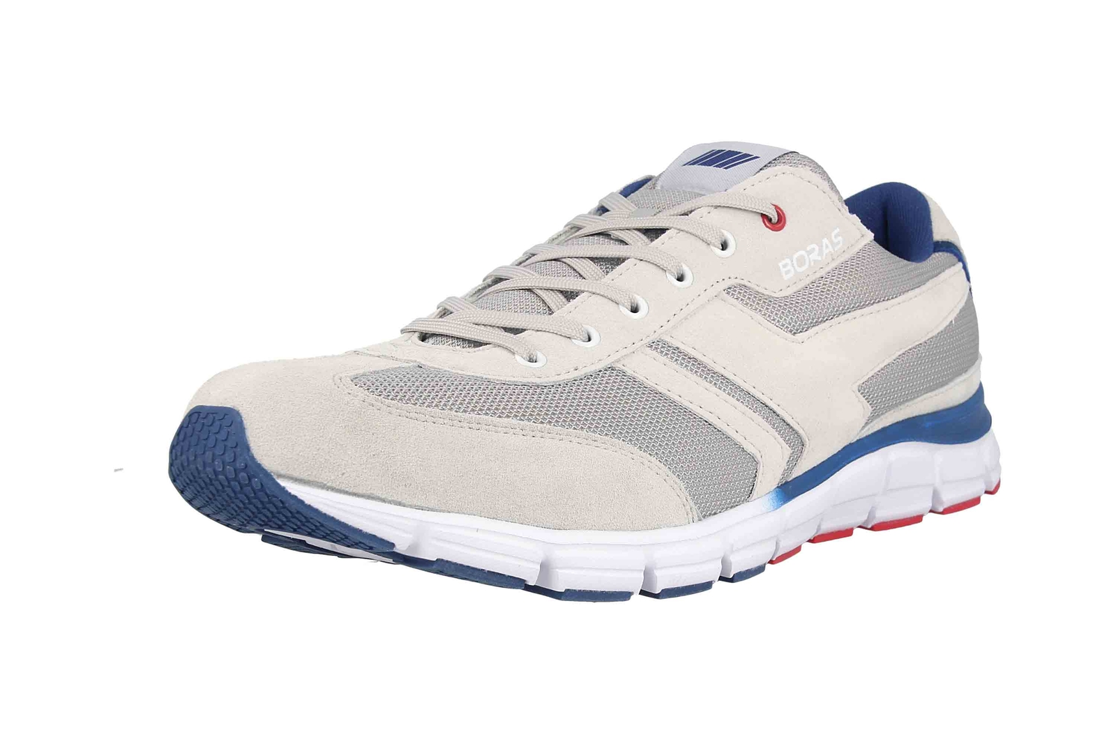 BORAS BORAS FASHION SPORTS GOAL SNEAKER IN ÜBERGRÖSSEN WEISS 5250-0527 GROSSE HERRENSCHUH