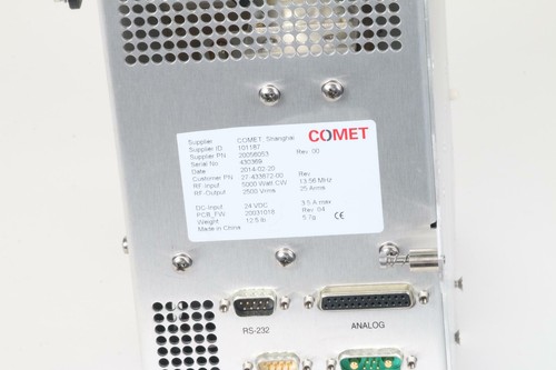 AS IS Comet 20056053 5000W 13.56 MHz Impedance Matching Network