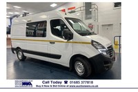 2020 Vauxhall Movano F3500 2.3CDTI 135PS MWB L2H2 6 SEAT CREW VAN (EURO 6) -----