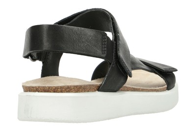 ECCO ECCO SCHUHE CORKSPHERE SCHWARZ DAMEN SANDALE SANDALETTEN 27181301001 NEU