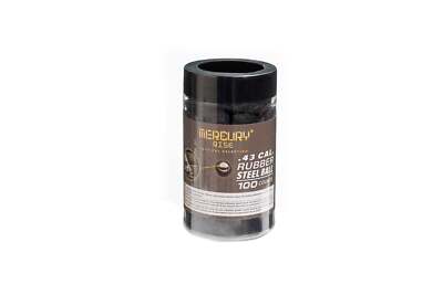 Mercury Rise Self Defense TPE Rubber Steel Ball Ammo (100 Counts Per Jar)