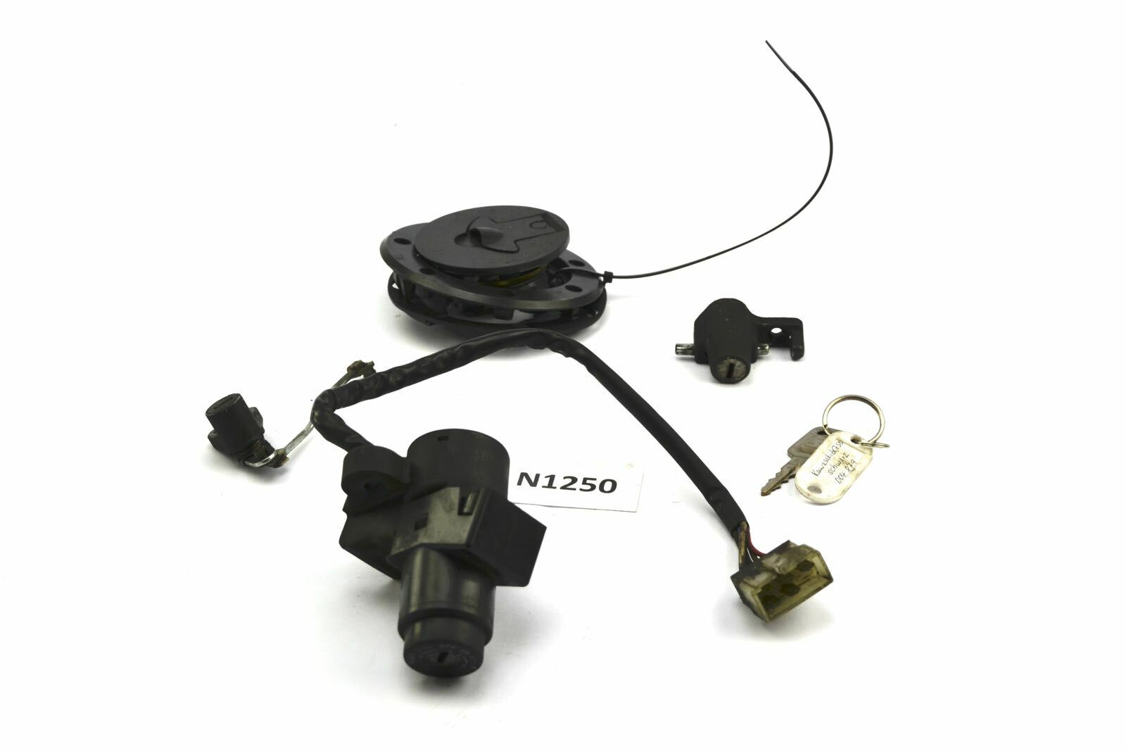 Kawasaki GPX 750 ZX750F Bj 1989 - locks lock set N1250 | eBay