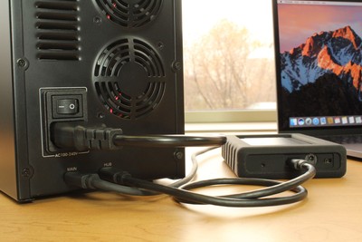 50TB Mobius Pro 5C 5-Bay USB-C External RAID Drive Array