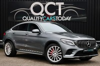 2017 Mercedes GLC 220d AMG Line Premium Coupe *Black / Cranberry + Sunroof *