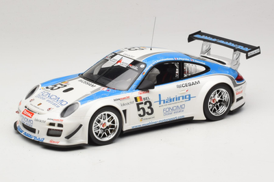 Porsche 911 997 GT3 R #53 Muhlner Motorsport 24h Spa 2010 1:18 Minichamps