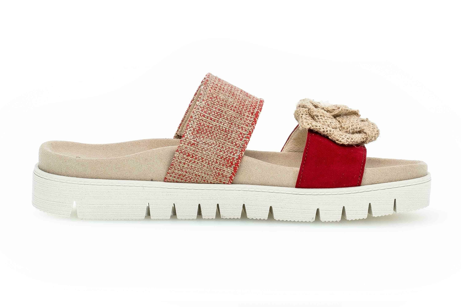 GABOR GABOR PANTOLETTEN JOLLYS DAMENSCHUHE ÜBERGRÖSSEN ROT