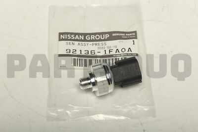 921361FA0A Genuine Nissan SENSOR ASSY-PRESSURE 92136-1FA0A