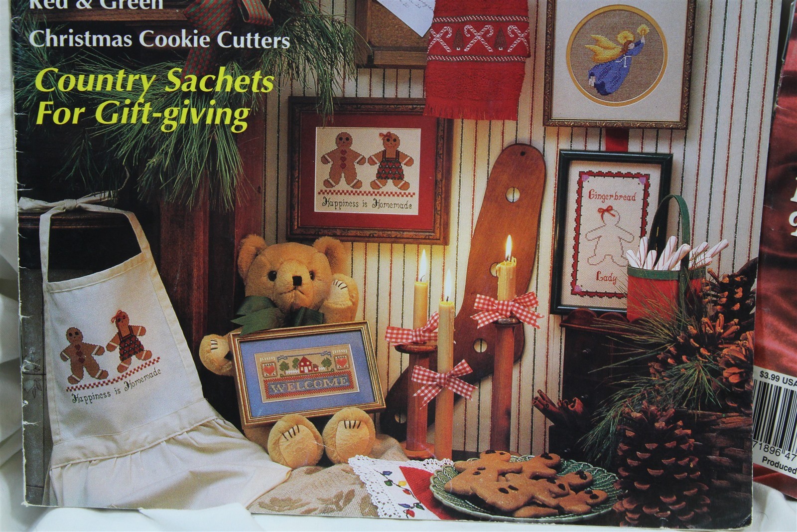 Lot of 2 Cross Stitch magazines Country Stitch Premier Crazy for Cross Stitch