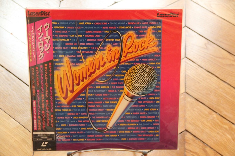 Women In Rock The 1986 Laserdisc Ld Ntsc Japan Japan Documentary Sm058-3139