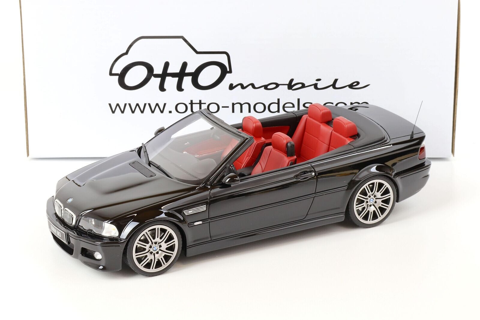 ミニカー BMW E46 M3 CSL 1/18  OttO mobile Ltd OTTO MOBILE BMW E46 M3 CSL SILVER GREY METALLIC 1:18 LE of