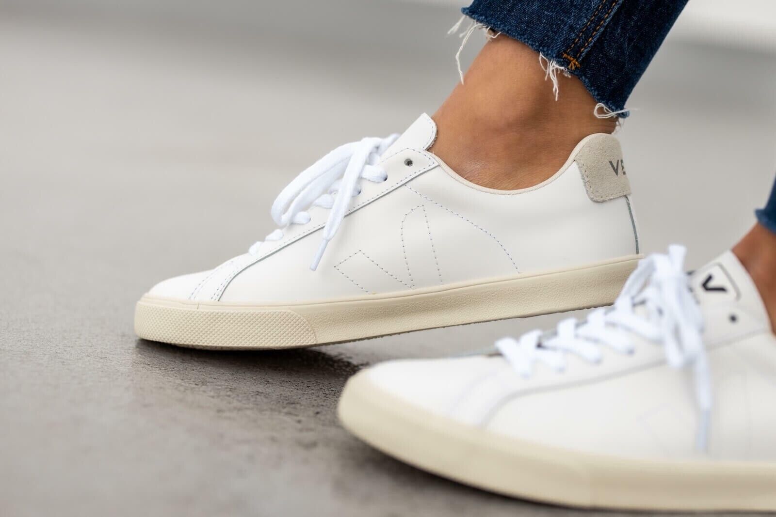 VEJA Esplar Logo Sneakers Extra White Women's Size 39 EU/8 VEJA Esplar Logo Sneakers Extra White Women's Size 39 EU/8