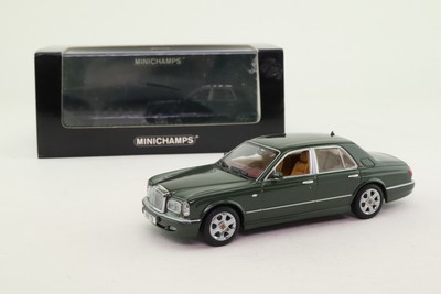 436 139002 Bentley Arnage Red Label 2002; Green Metallic V Good Boxed