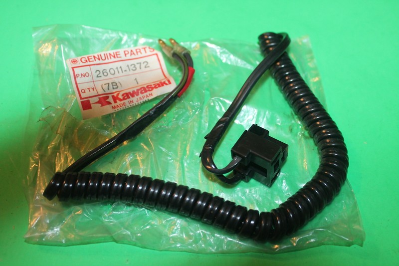 梵字　ＮMＳ-87 NOS KAWASAKI 1987 KLF300 HEAD LAMP WIRE LEAD PART# 26011