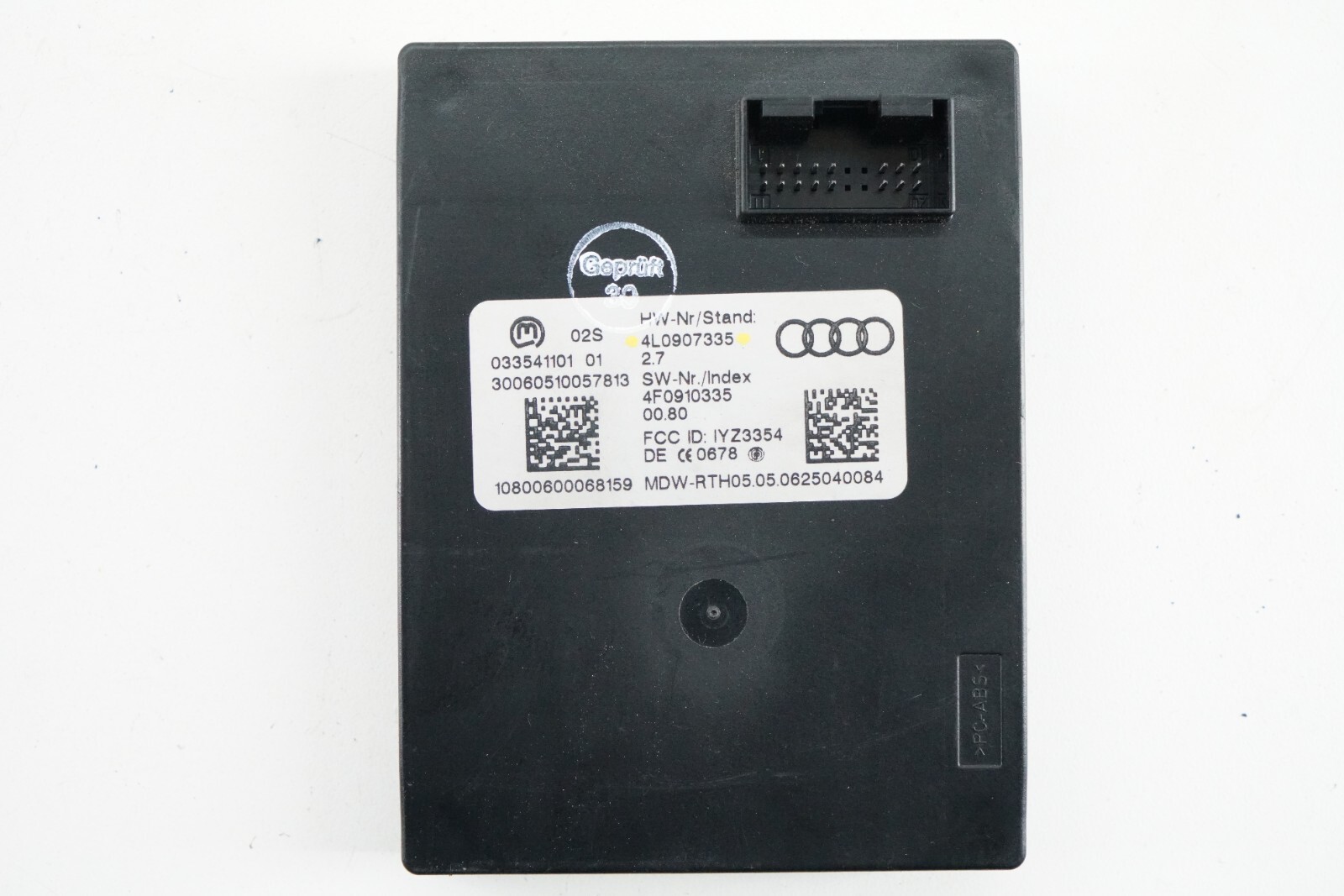 洋書 customer sense 2007-2008 Audi Q7 Keyless Entry Start Authorization Kessy