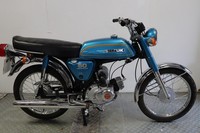 1976 Suzuki AP50, Pedals. 