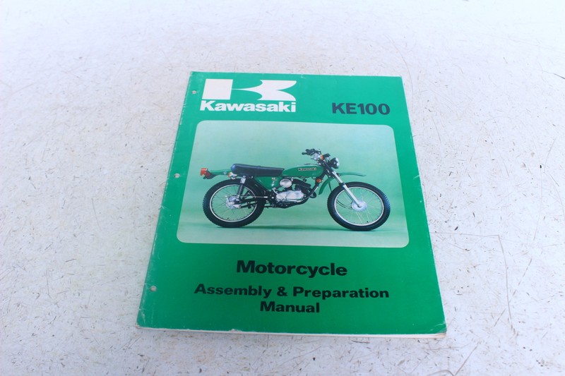 1978 KAWASAKI KE100 SERVICE MANUAL BOOK 99931-1025-01 | eBay