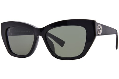 Gucci GG1844SA 001 Sunglasses Women's Black/Grey Lenses Cat