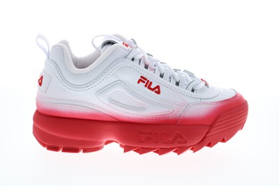 Белые женские кроссовки Fila Disruptor II Brights Fade Lifestyle 9