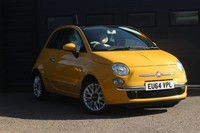 2014 Fiat 500 1.2 Lounge 3dr [Start Stop] HATCHBACK Petrol Manual