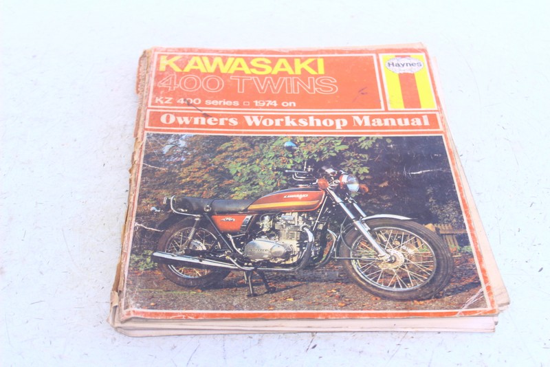 1974 KAWASAKI KZ400 SERVICE MANUAL BOOK 0856962813 | eBay