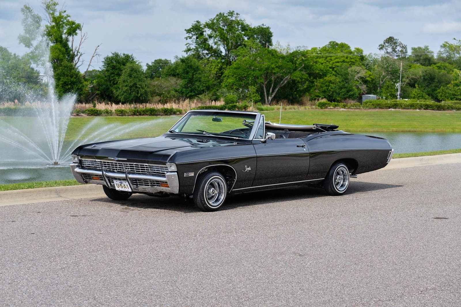 1968 Chevrolet Impala  Convertible Custom Lowrider Black