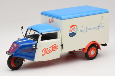 Tempo Dreirad Kastenwagen Pepsi Minichamps 1:18 | 150099024