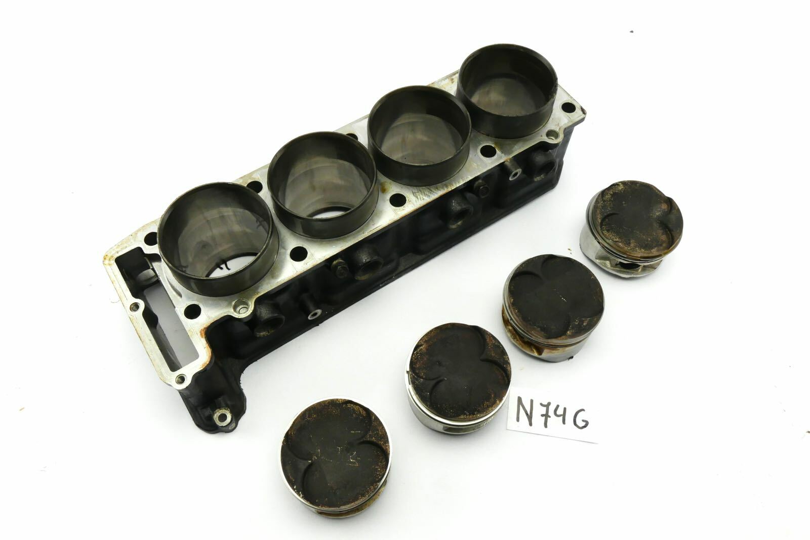 AK￥B Kawasaki ZX 10 ZXT00B BJ 1988 - Cylinder + piston N74G | eBay